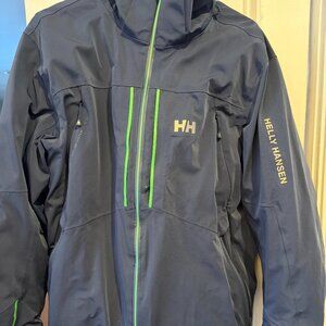 EUC Helly Hansen XL Men's Ski Jacket Waterproof Insulated Winter Snowboard